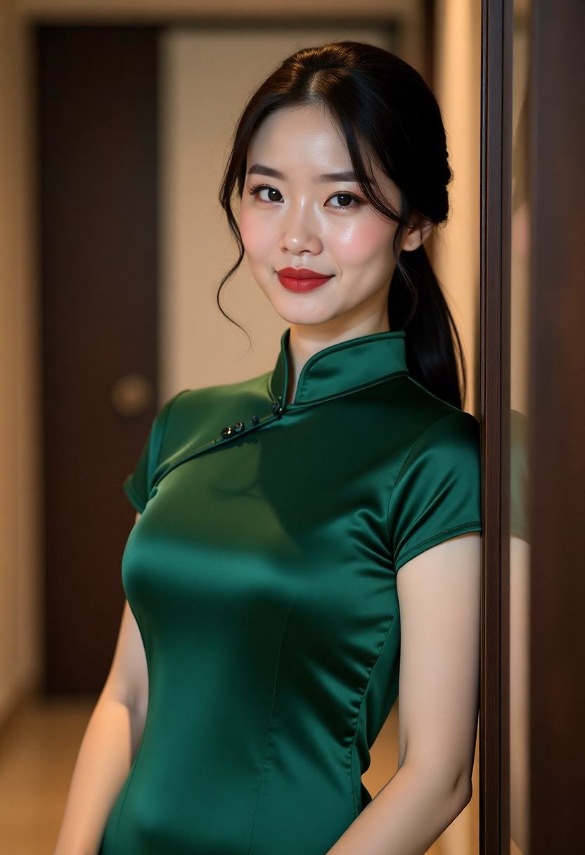 江边步道的路灯