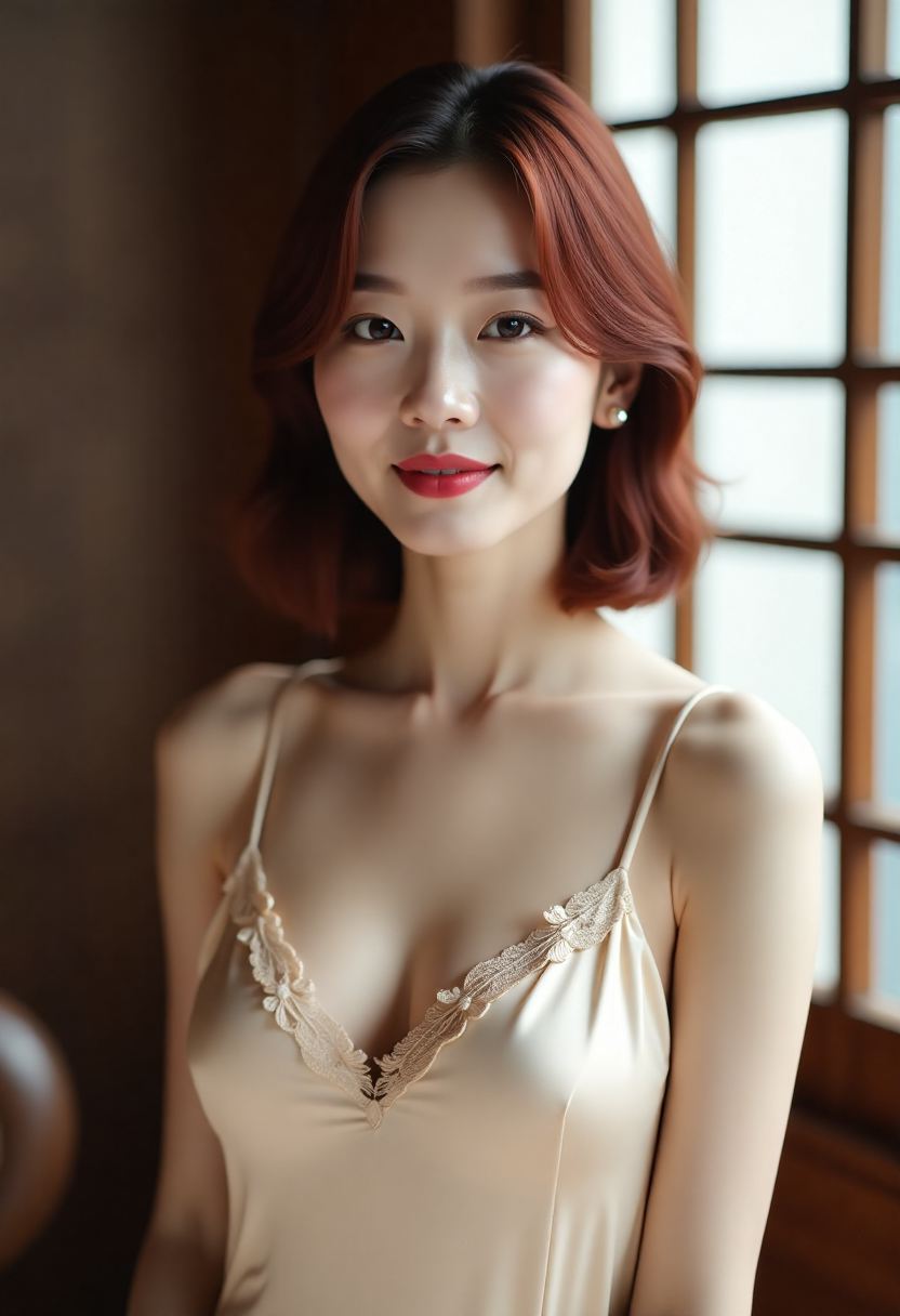 少年在灶台前切菜